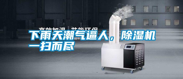 下雨天潮氣逼人，除濕機(jī)一掃而盡
