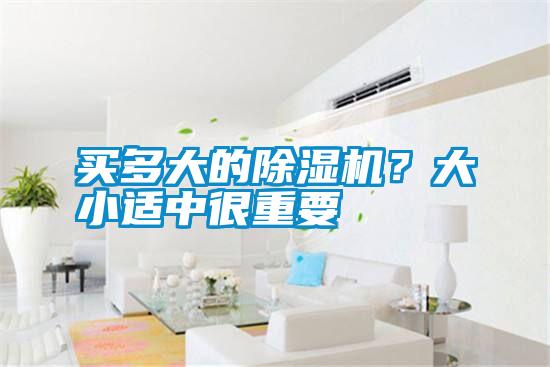 買多大的除濕機(jī)？大小適中很重要
