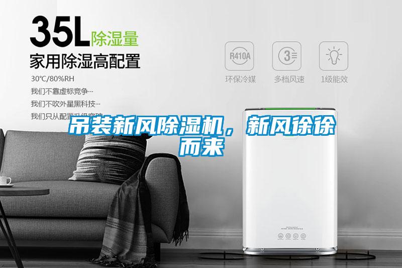 吊裝新風(fēng)除濕機(jī)，新風(fēng)徐徐而來