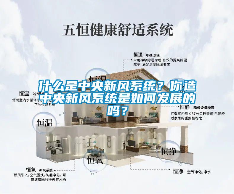什么是中央新風(fēng)系統(tǒng)？你造中央新風(fēng)系統(tǒng)是如何發(fā)展的嗎？