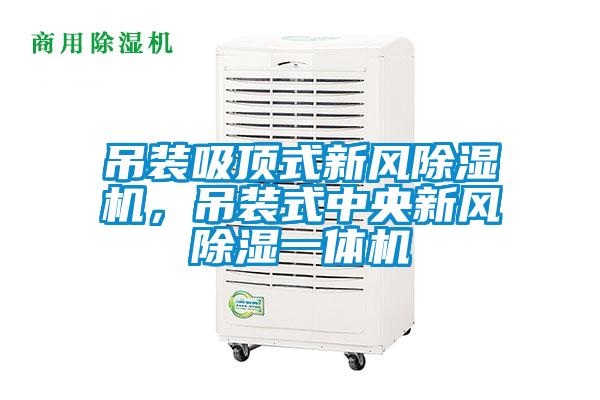 吊裝吸頂式新風(fēng)除濕機(jī)，吊裝式中央新風(fēng)除濕一體機(jī)