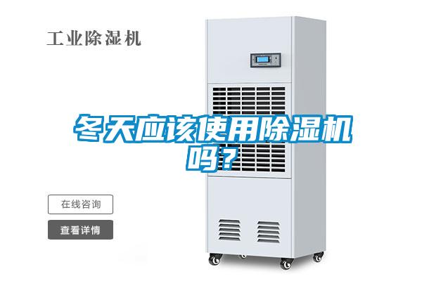 冬天應該使用除濕機嗎？