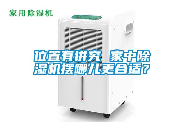 位置有講究 家中除濕機(jī)擺哪兒更合適？