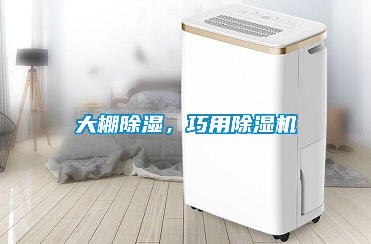 大棚除濕，巧用除濕機
