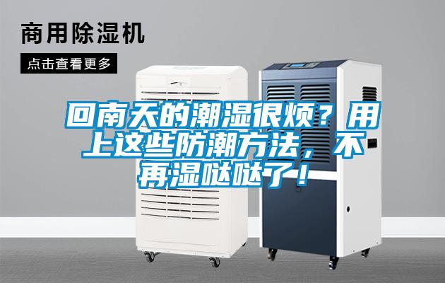 回南天的潮濕很煩？用上這些防潮方法，不再濕噠噠了！