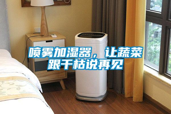 噴霧加濕器，讓蔬菜跟干枯說(shuō)再見(jiàn)