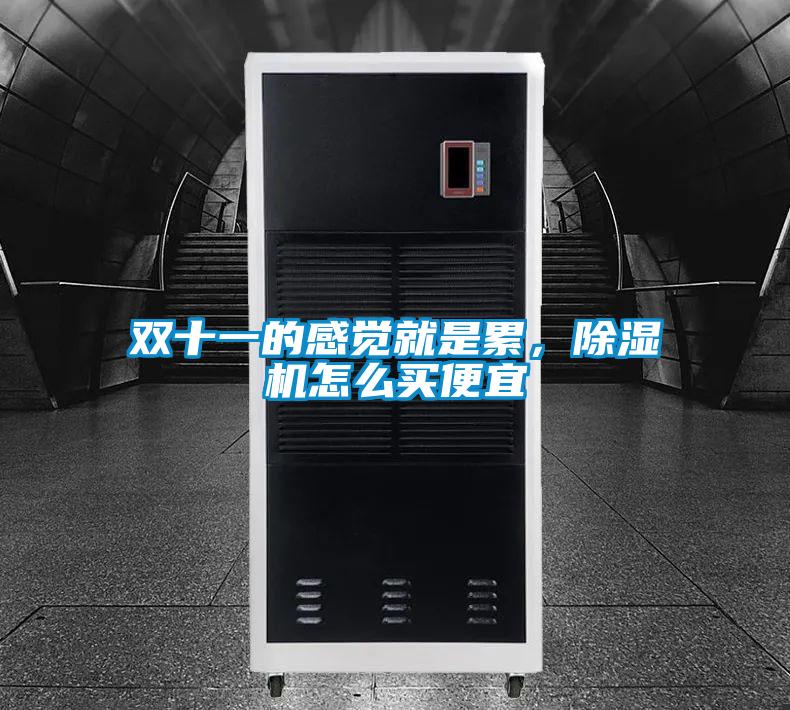 雙十一的感覺(jué)就是累，除濕機(jī)怎么買(mǎi)便宜