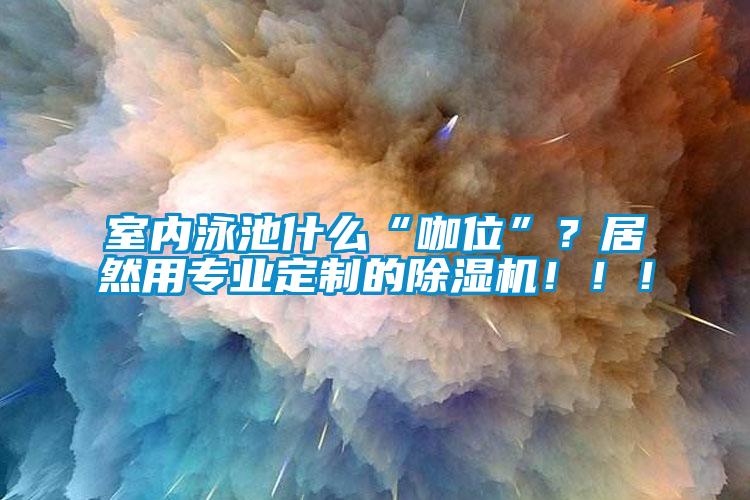 室內泳池什么“咖位”？居然用專業(yè)定制的除濕機?。?！