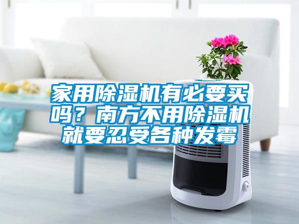 家用除濕機有必要買嗎？南方不用除濕機就要忍受各種發(fā)霉