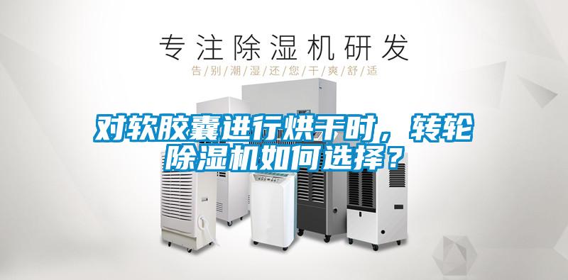 對軟膠囊進(jìn)行烘干時，轉(zhuǎn)輪除濕機(jī)如何選擇？