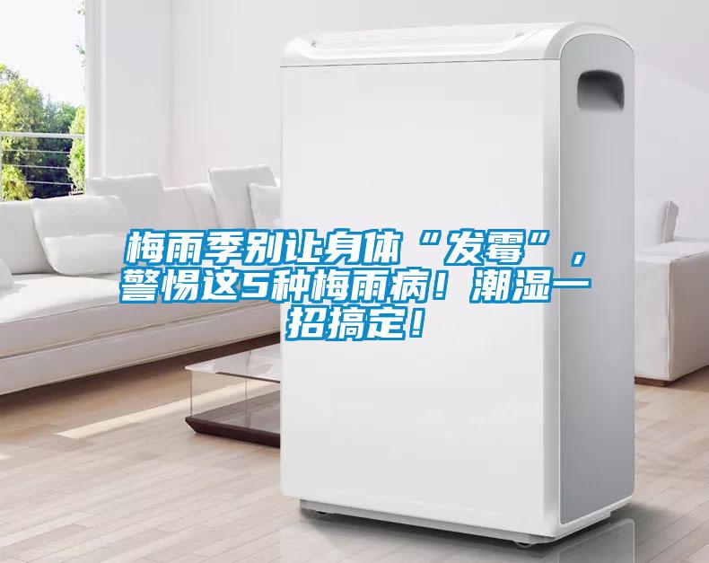 梅雨季別讓身體“發(fā)霉”，警惕這5種梅雨??！潮濕一招搞定！