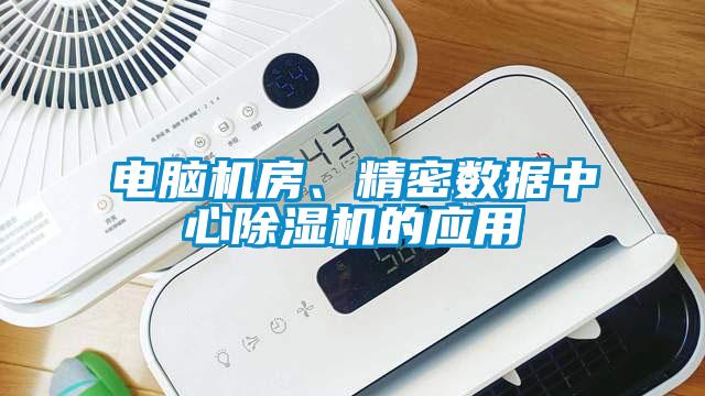 電腦機房、精密數(shù)據(jù)中心除濕機的應用