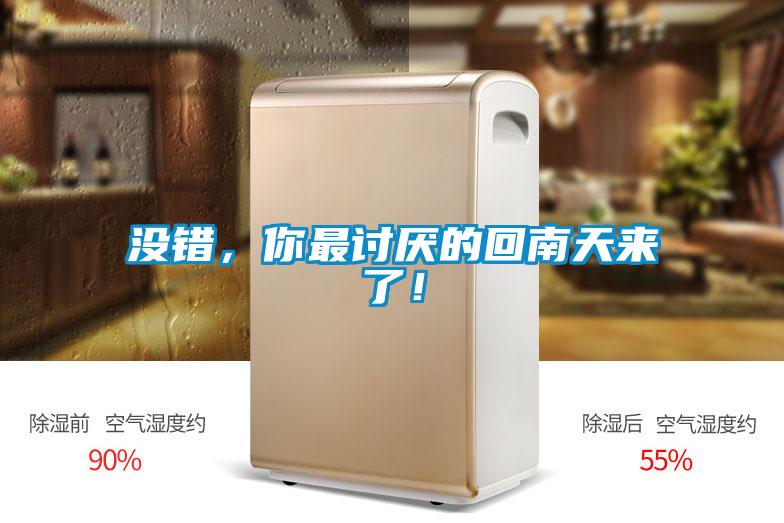沒錯,你最討厭的回南天來了!