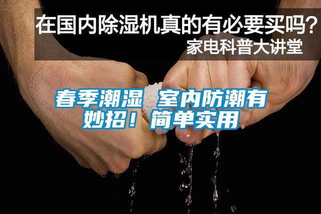春季潮濕 室內(nèi)防潮有妙招！簡單實(shí)用