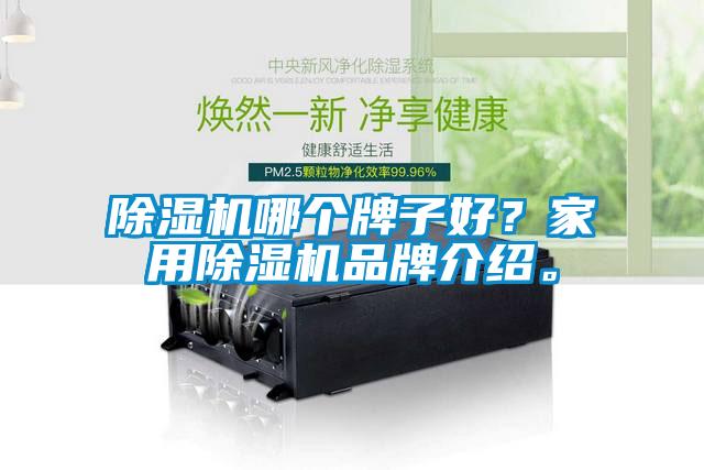 除濕機(jī)哪個(gè)牌子好？家用除濕機(jī)品牌介紹。