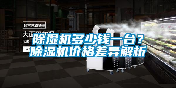 除濕機(jī)多少錢(qián)一臺(tái)？除濕機(jī)價(jià)格差異解析
