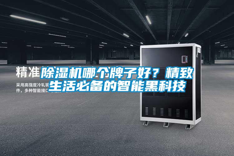 除濕機(jī)哪個牌子好？精致生活必備的智能黑科技