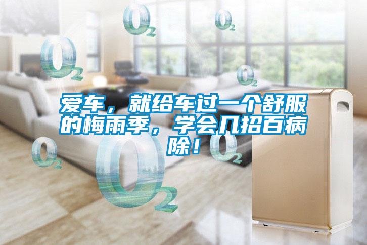 愛車，就給車過一個舒服的梅雨季，學(xué)會幾招百病除！