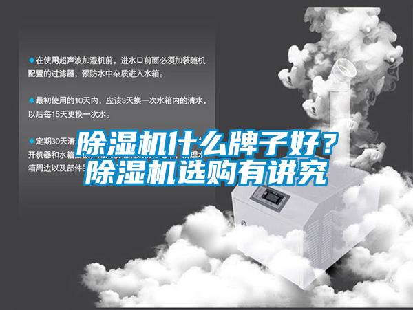 除濕機(jī)什么牌子好？除濕機(jī)選購(gòu)有講究