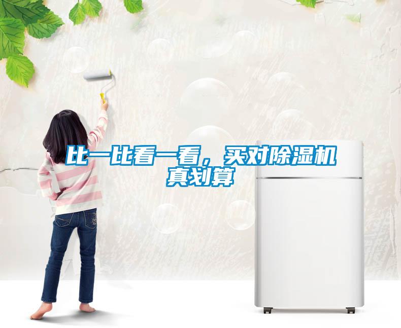 比一比看一看，買對(duì)除濕機(jī)真劃算