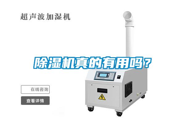 除濕機真的有用嗎？