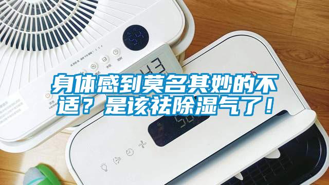身體感到莫名其妙的不適？是該祛除濕氣了！