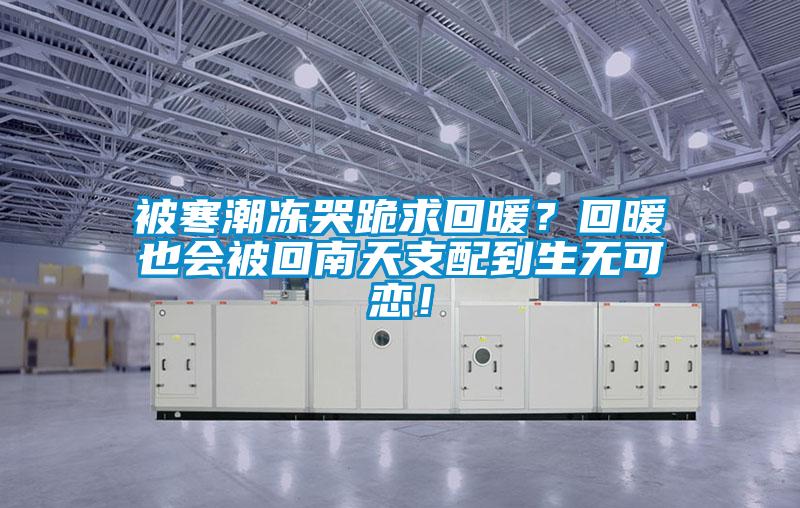 被寒潮凍哭跪求回暖？回暖也會(huì)被回南天支配到生無(wú)可戀！