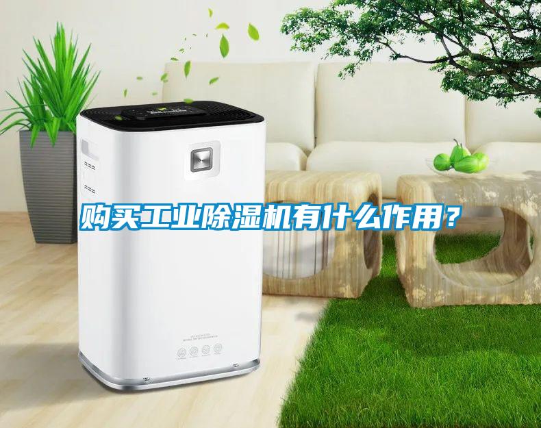 購買工業(yè)除濕機有什么作用？