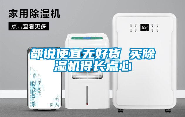 都說(shuō)便宜無(wú)好貨 買除濕機(jī)得長(zhǎng)點(diǎn)心