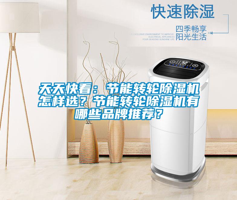 天天快看：節(jié)能轉(zhuǎn)輪除濕機(jī)怎樣選？節(jié)能轉(zhuǎn)輪除濕機(jī)有哪些品牌推薦？