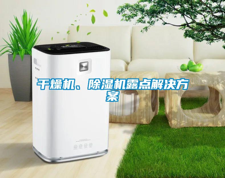 干燥機(jī)、除濕機(jī)露點(diǎn)解決方案