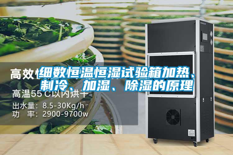 細(xì)數(shù)恒溫恒濕試驗(yàn)箱加熱、制冷、加濕、除濕的原理