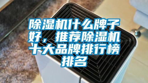 除濕機什么牌子好，推薦除濕機十大品牌排行榜排名