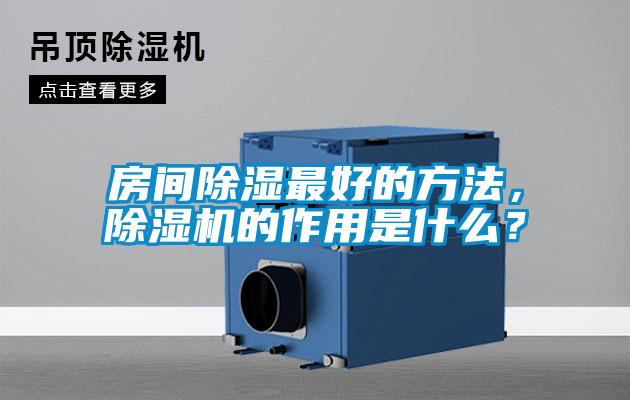 房間除濕最好的方法，除濕機(jī)的作用是什么？