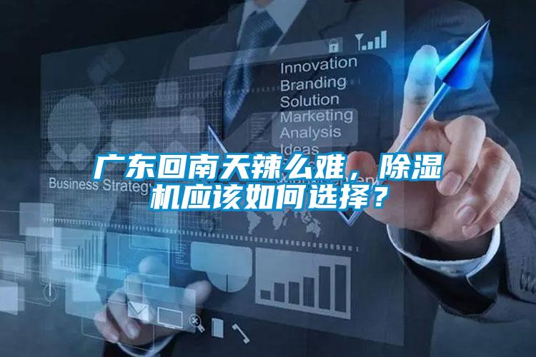 廣東回南天辣么難，除濕機(jī)應(yīng)該如何選擇？