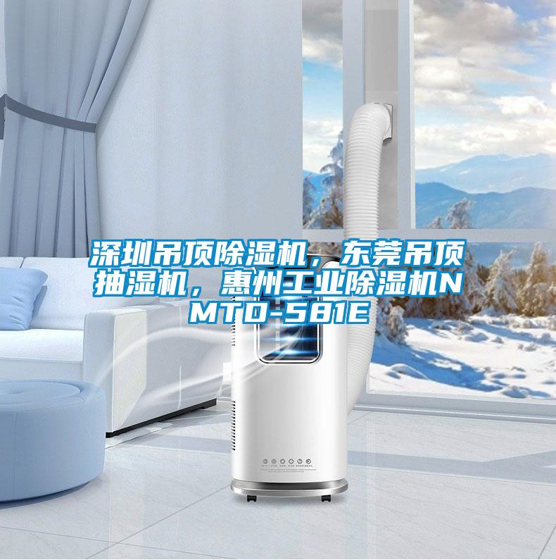 深圳吊頂除濕機(jī)，東莞吊頂抽濕機(jī)，惠州工業(yè)除濕機(jī)NMTD-581E