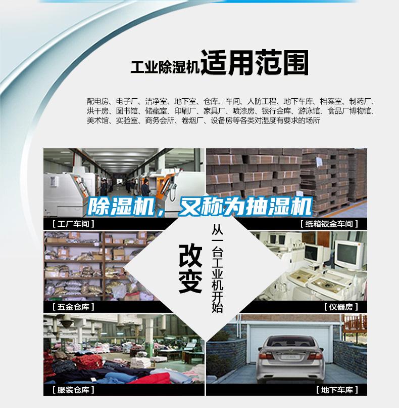 除濕機(jī)，又稱為抽濕機(jī)