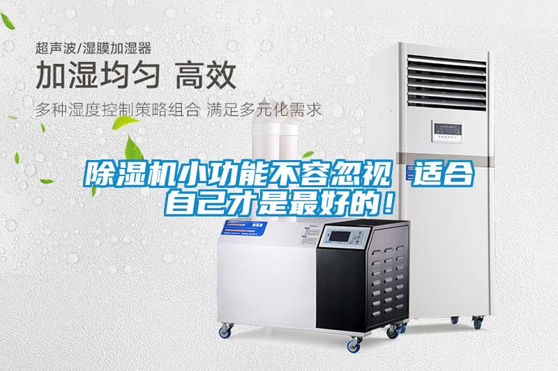 除濕機(jī)小功能不容忽視 適合自己才是最好的！
