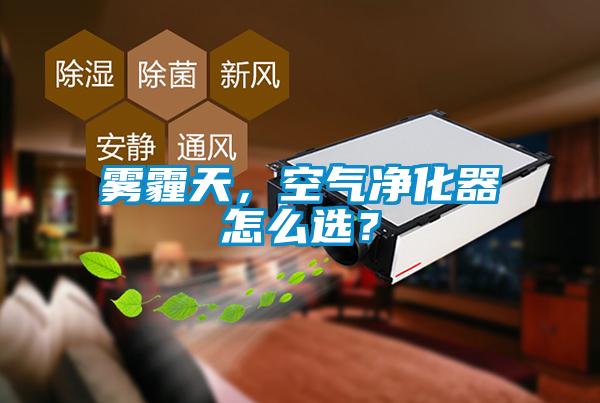 霧霾天，空氣凈化器怎么選？