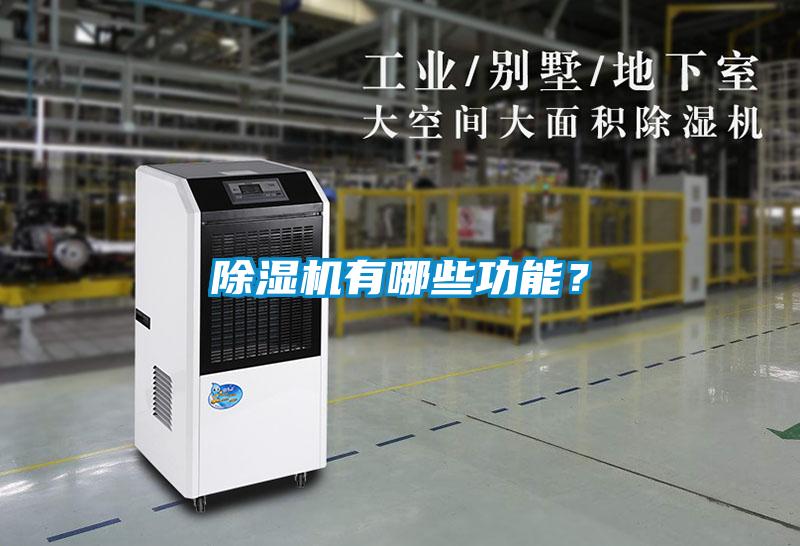 除濕機有哪些功能？