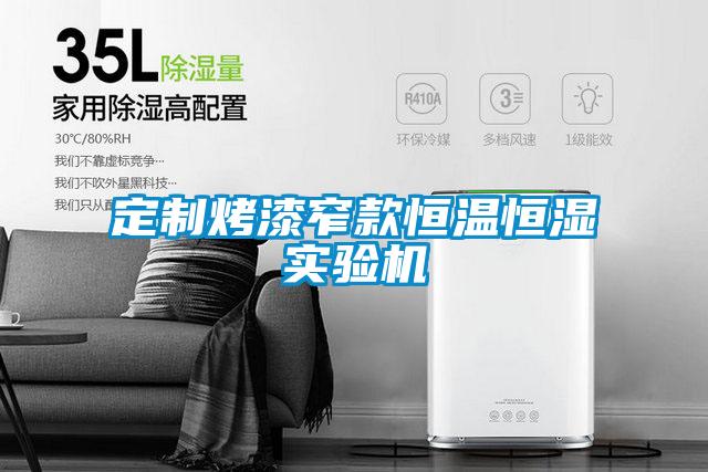 定制烤漆窄款恒溫恒濕實(shí)驗機(jī)
