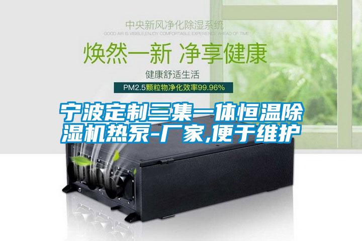 寧波定制三集一體恒溫除濕機(jī)熱泵-廠(chǎng)家,便于維護(hù)