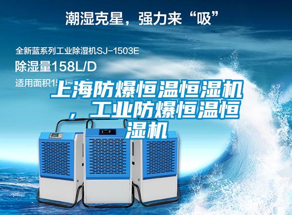 上海防爆恒溫恒濕機 ，工業(yè)防爆恒溫恒濕機