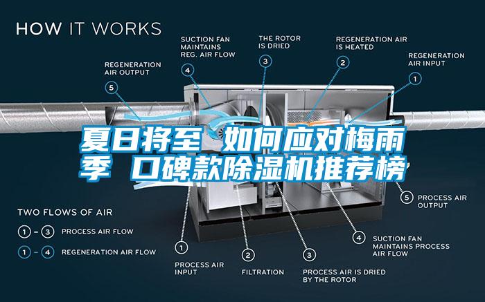 夏日將至 如何應(yīng)對梅雨季 口碑款除濕機推薦榜