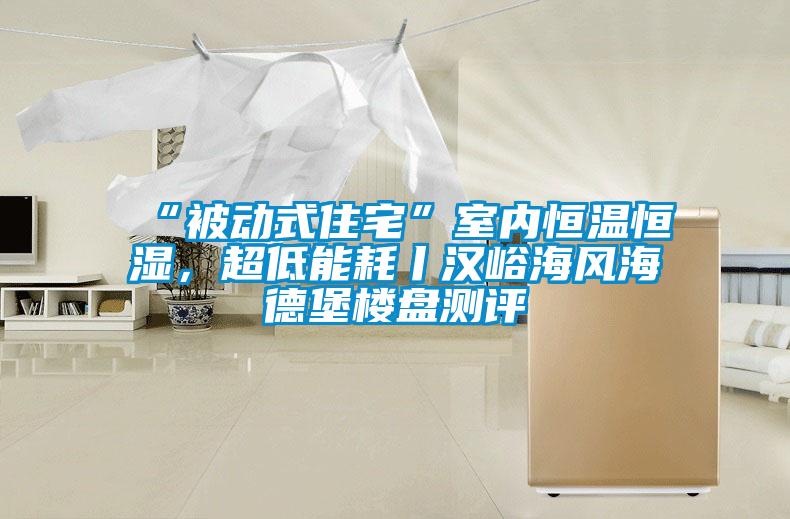 “被動式住宅”室內恒溫恒濕，超低能耗丨漢峪海風海德堡樓盤測評