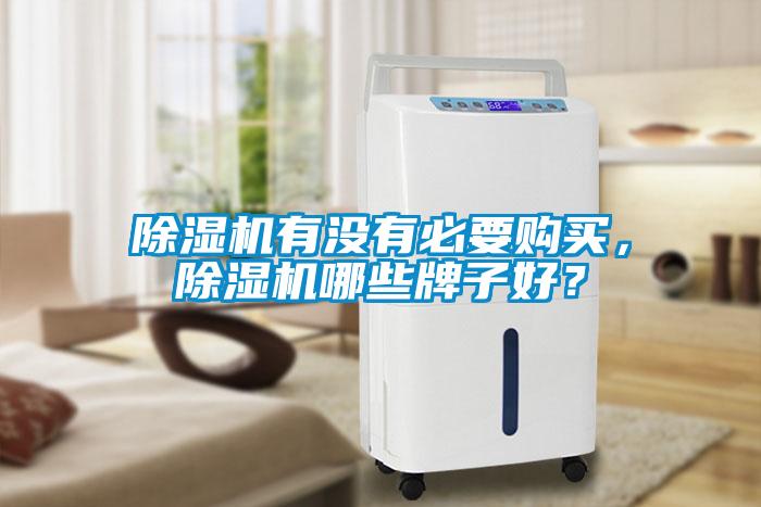 除濕機有沒有必要購買，除濕機哪些牌子好？
