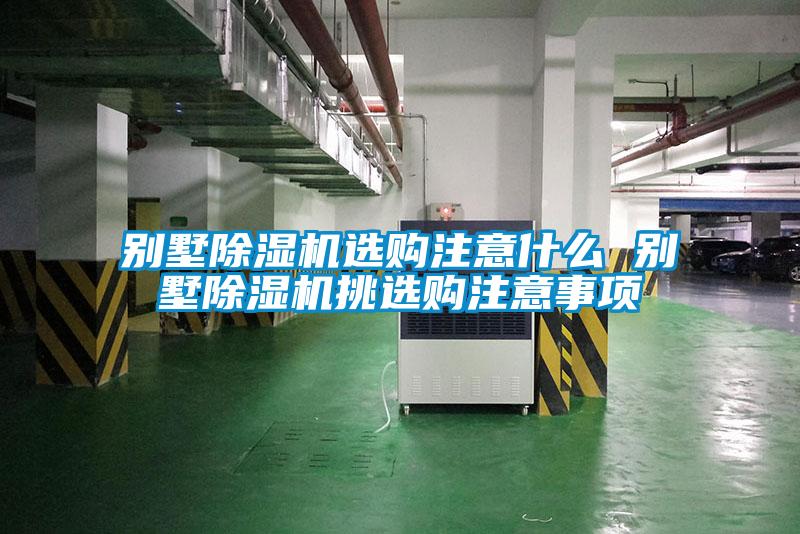 別墅除濕機(jī)選購注意什么 別墅除濕機(jī)挑選購注意事項
