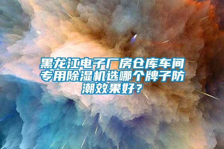 黑龍江電子廠房倉庫車間專用除濕機(jī)選哪個牌子防潮效果好？