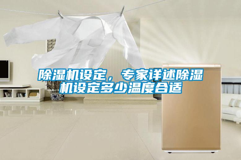 除濕機(jī)設(shè)定，專家詳述除濕機(jī)設(shè)定多少溫度合適
