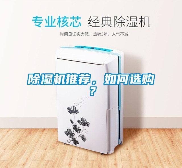 除濕機推薦，如何選購？
